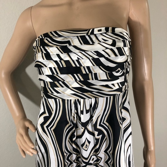 White House Black Market Silk Maxi Dress! - Picture 2 of 6